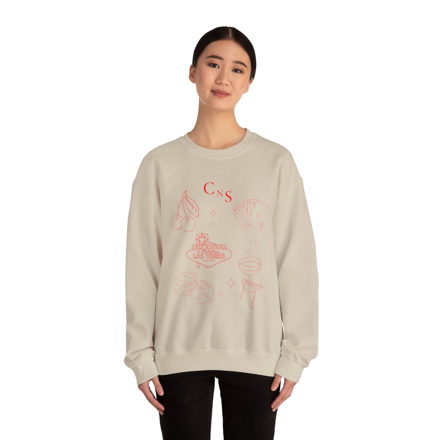 Women's Vegas Crewneck