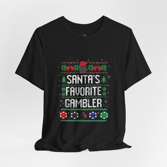 Santa's Favorite Gambler T-Shirt