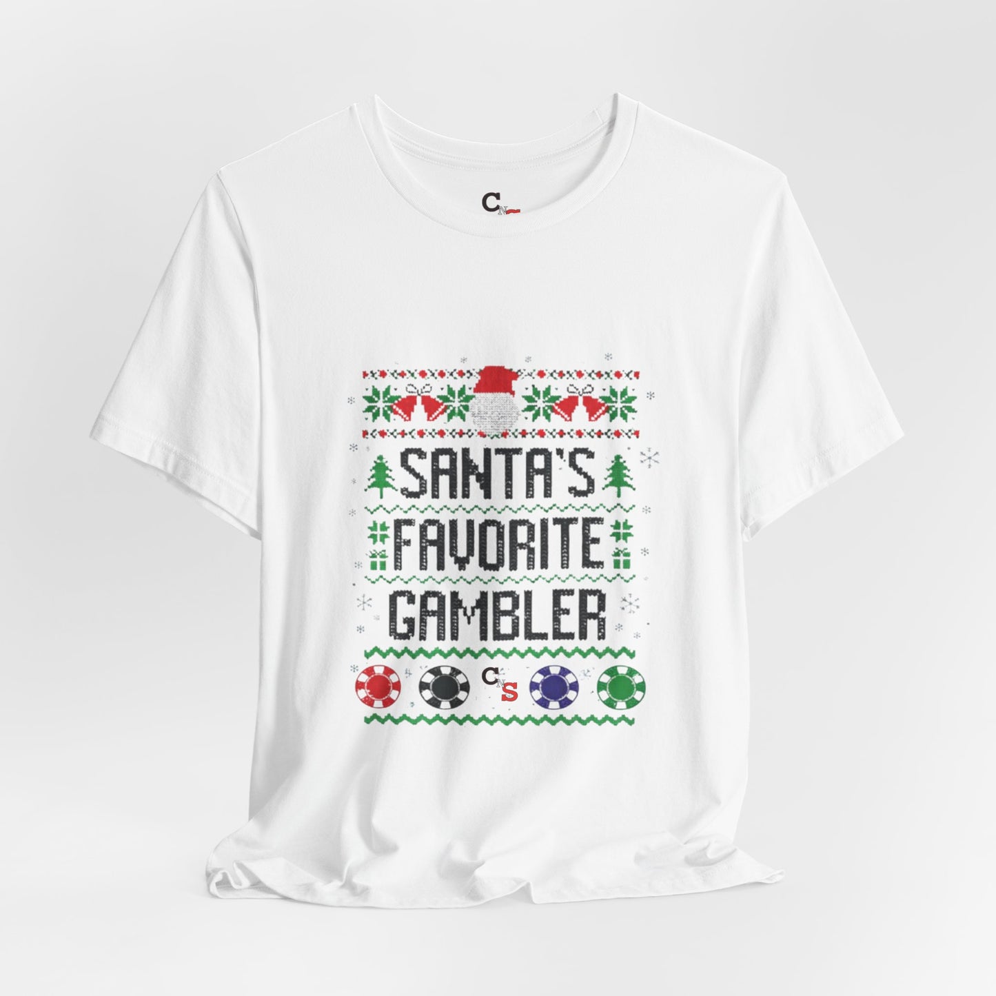 Santa's Favorite Gambler T-Shirt