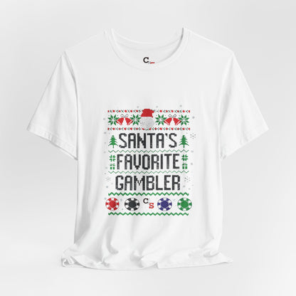 Santa's Favorite Gambler T-Shirt