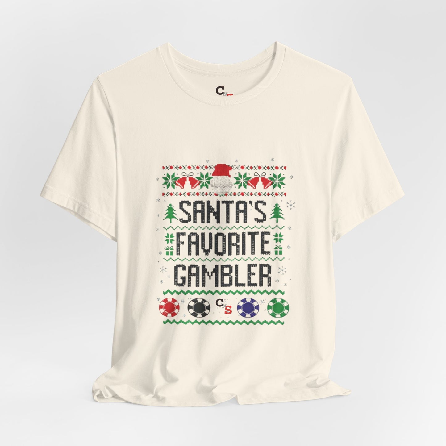 Santa's Favorite Gambler T-Shirt