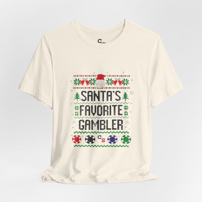 Santa's Favorite Gambler T-Shirt