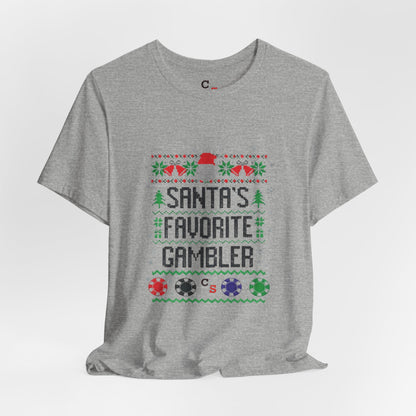 Santa's Favorite Gambler T-Shirt